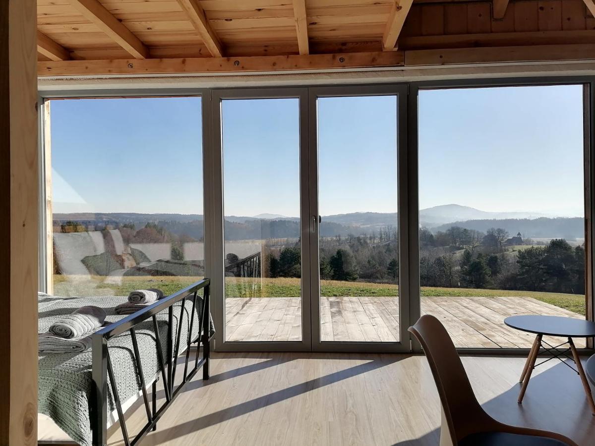 Villa Widokowe Stodoly Bieszczady à Lesko Extérieur photo