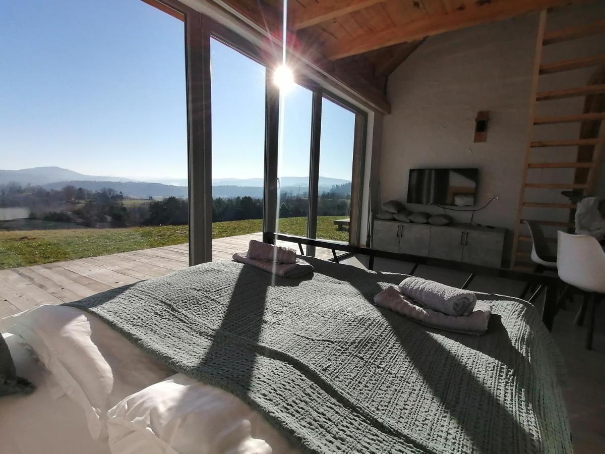 Villa Widokowe Stodoly Bieszczady à Lesko Extérieur photo