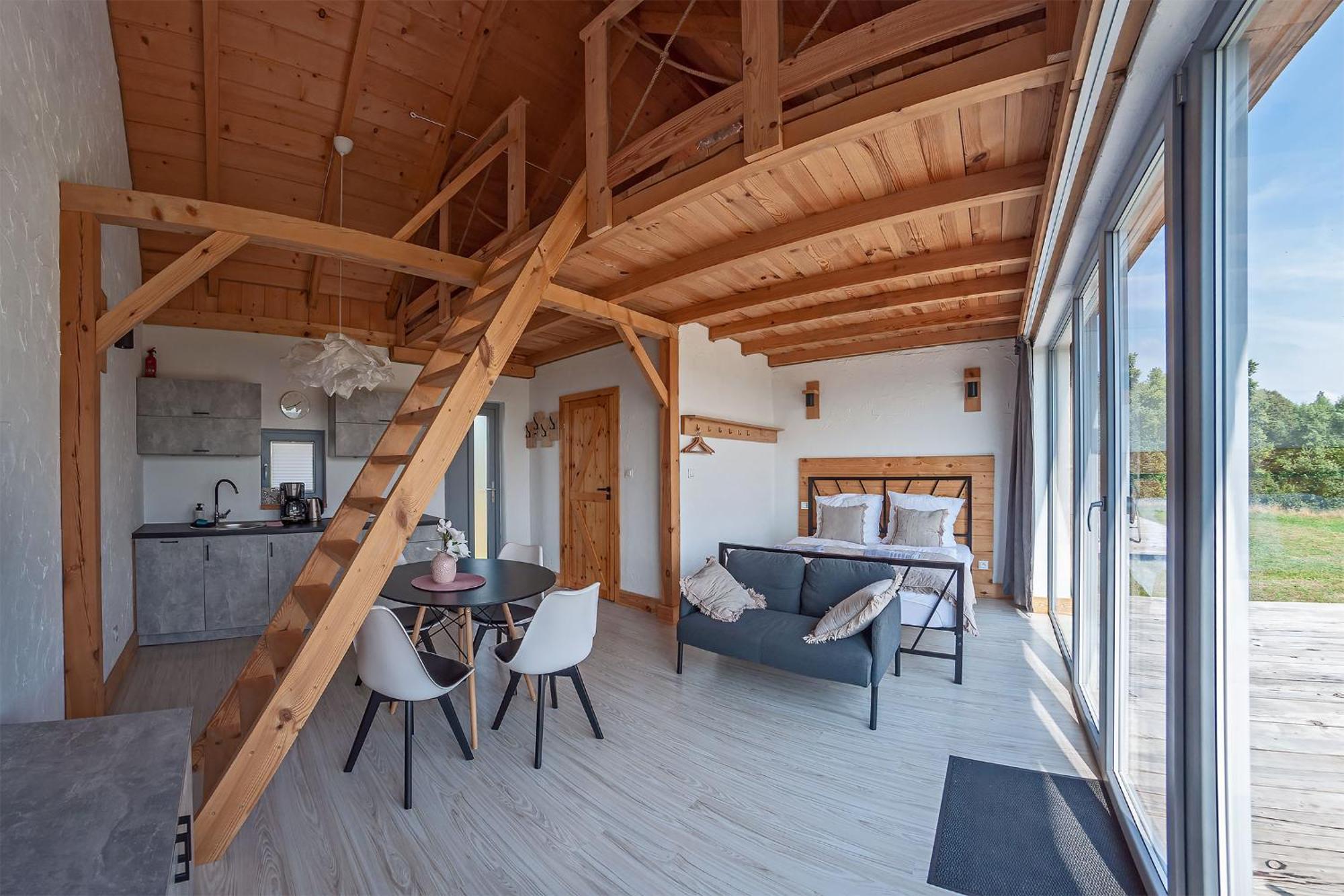Villa Widokowe Stodoly Bieszczady à Lesko Extérieur photo