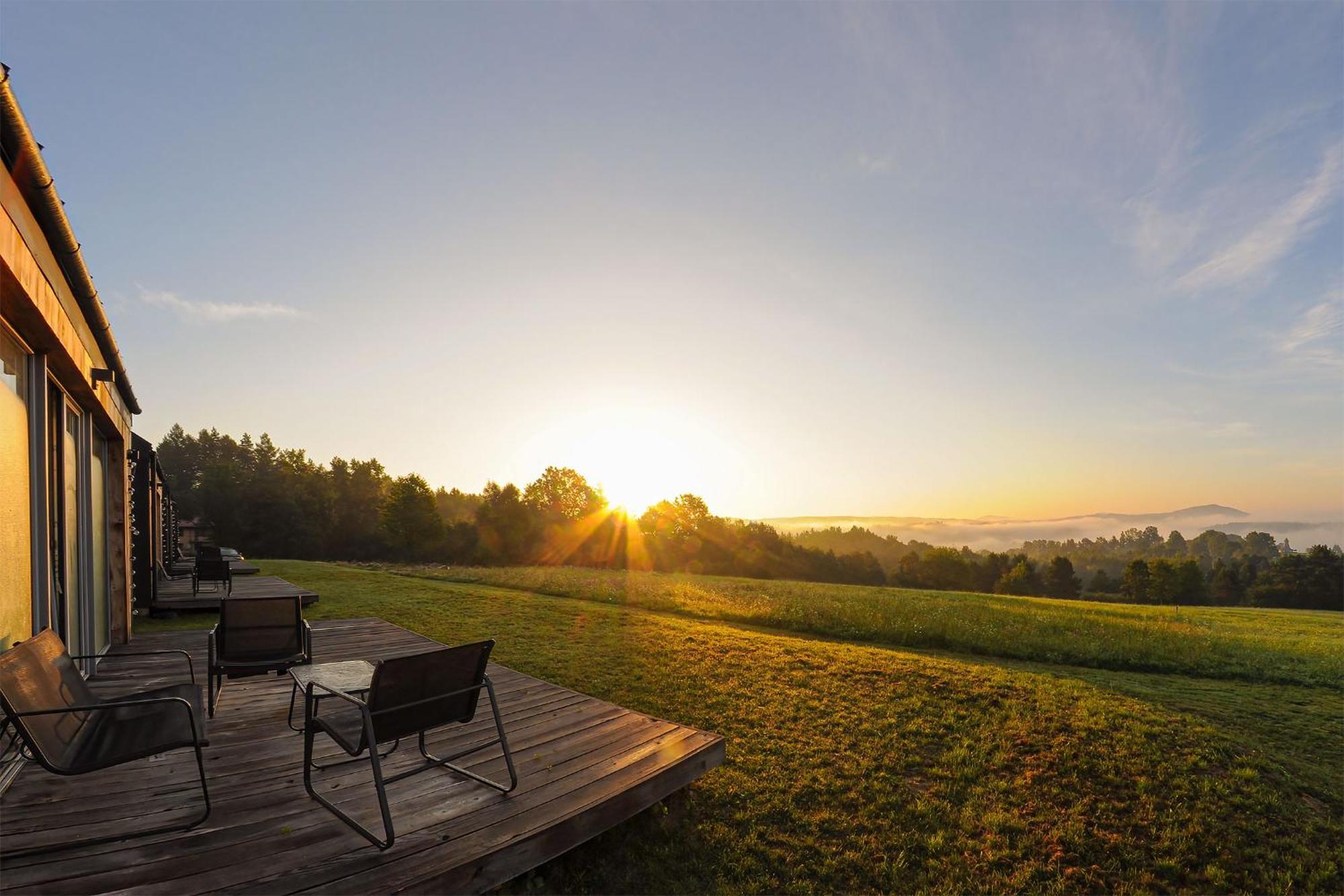 Villa Widokowe Stodoly Bieszczady à Lesko Extérieur photo