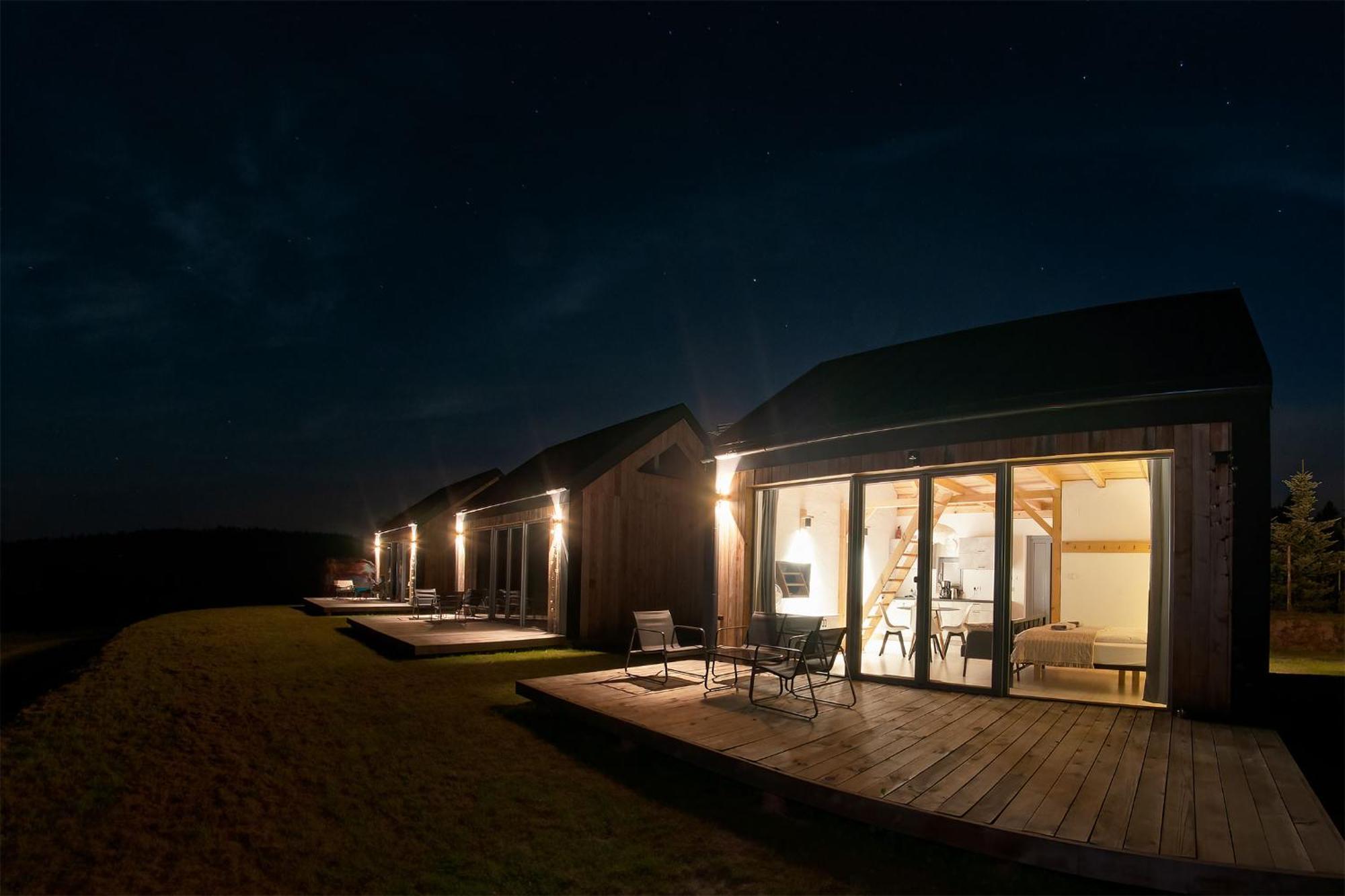 Villa Widokowe Stodoly Bieszczady à Lesko Extérieur photo