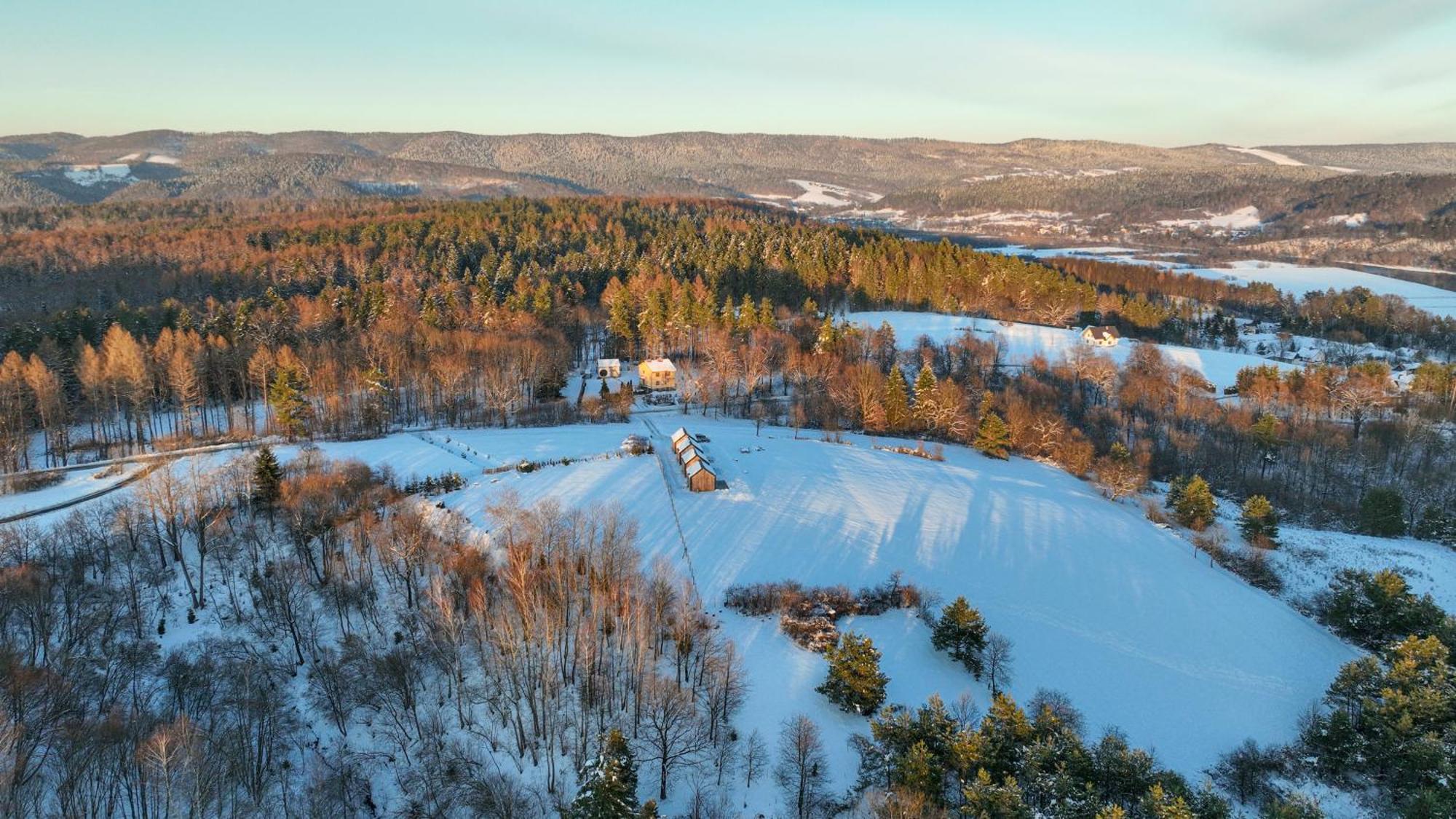 Villa Widokowe Stodoly Bieszczady à Lesko Extérieur photo