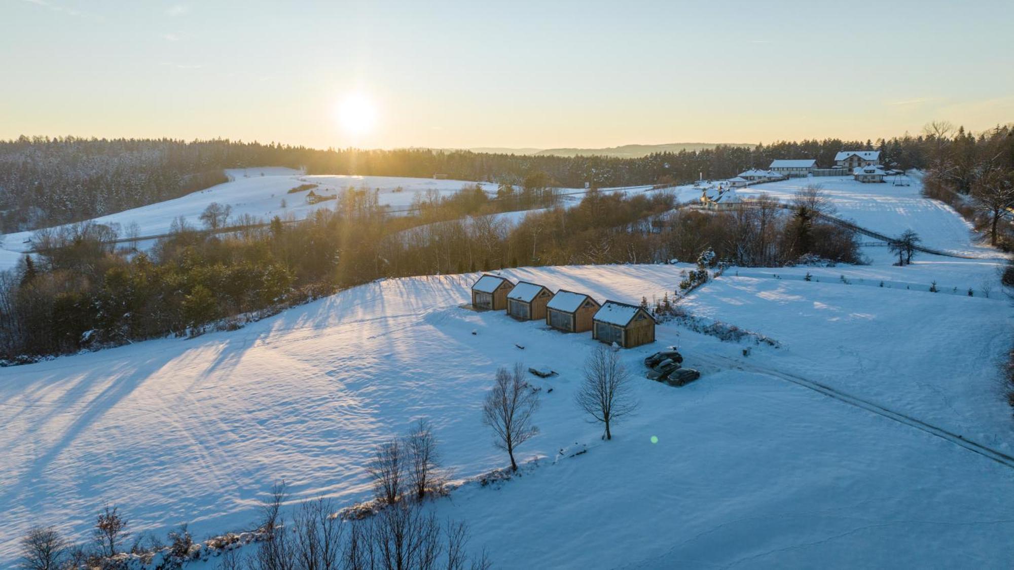 Villa Widokowe Stodoly Bieszczady à Lesko Extérieur photo