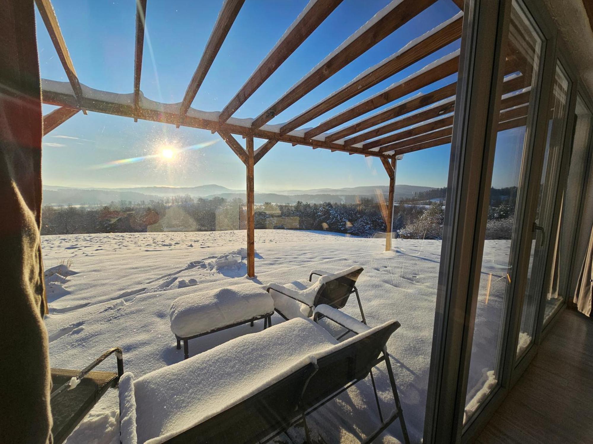 Villa Widokowe Stodoly Bieszczady à Lesko Extérieur photo
