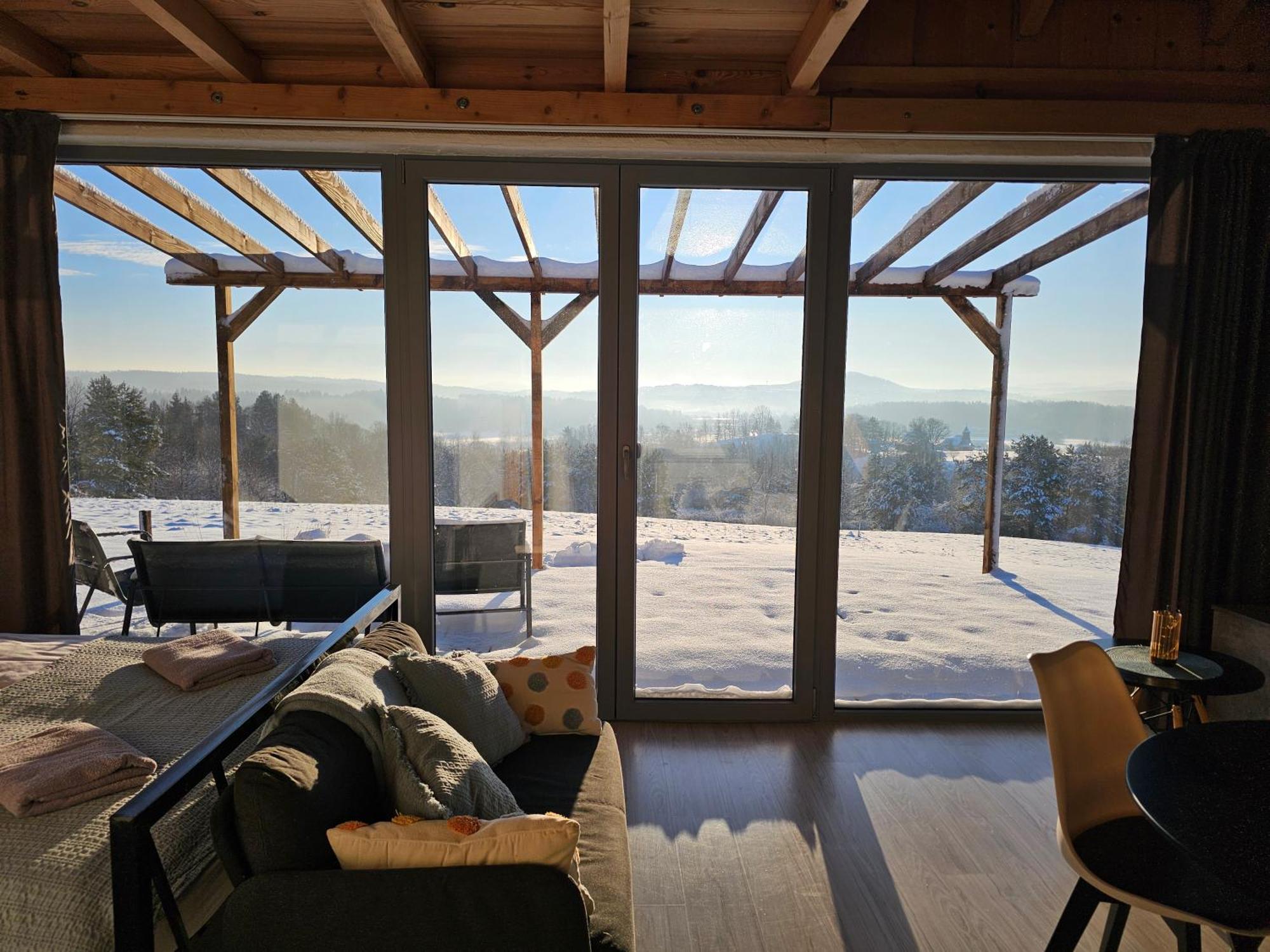 Villa Widokowe Stodoly Bieszczady à Lesko Extérieur photo